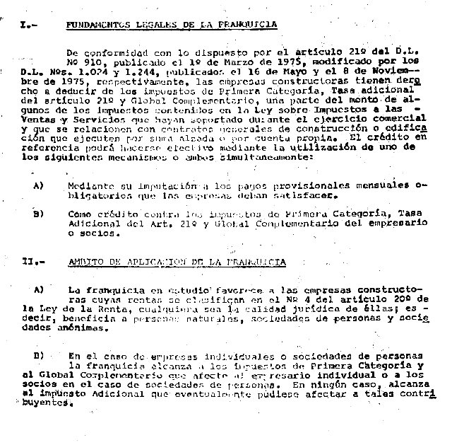 declaracion jurada credito especial empresas constructoras