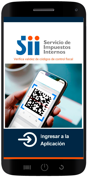 Vista Inicio Aplicación SII e-Verifica