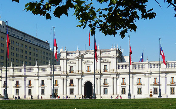 Palacio de La Moneda.