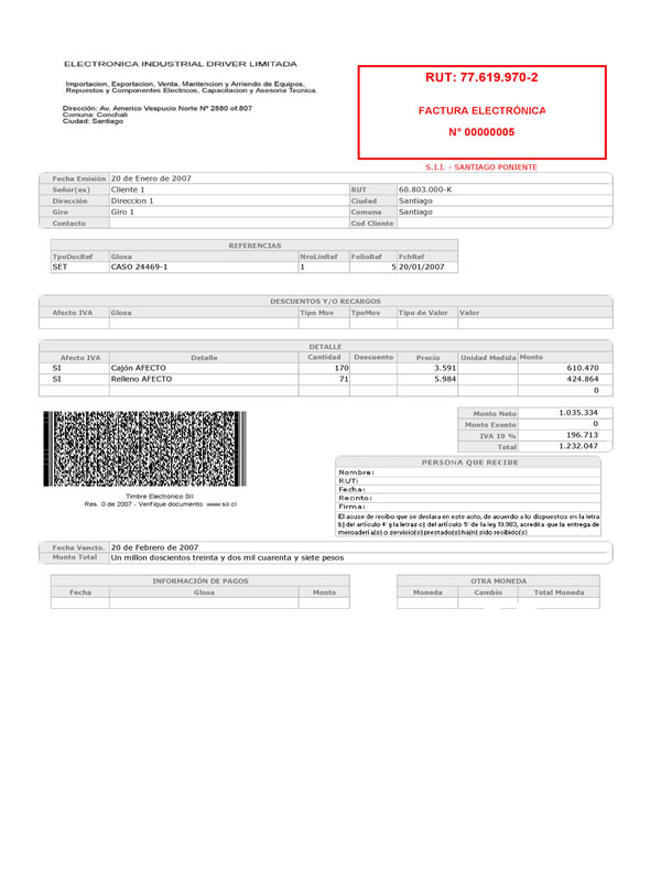 Electrónica Industrial Driver Limitada