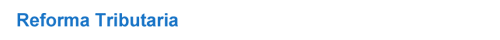 Reforma Tributaria