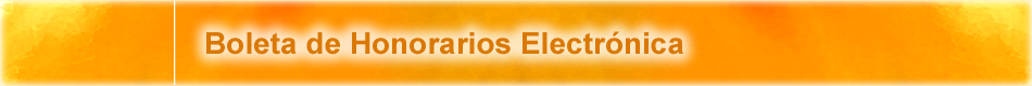 Boleta de Honorarios Electr�nica